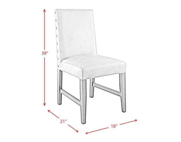 Elements Int'l Group Cruz Dining Chair large image number 13
