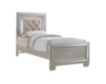 Elements Int'l Platinum Champagne Twin Bed small image number 2