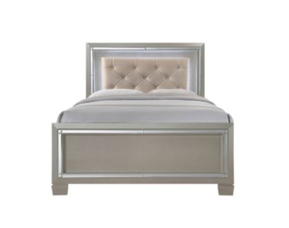 Elements Int'l Platinum Champagne Full Bed