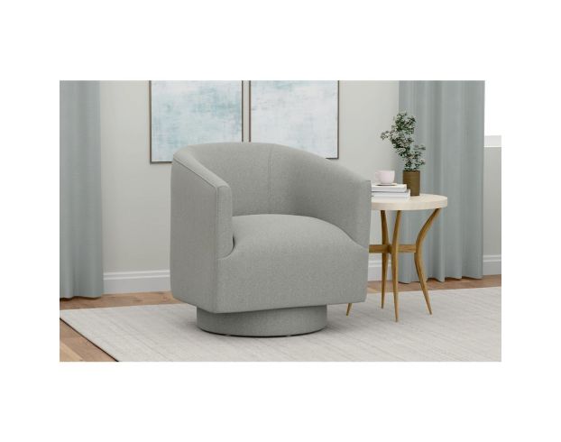 Emerald Home Furniture Brylee Gray Swivel Chair large image number 5