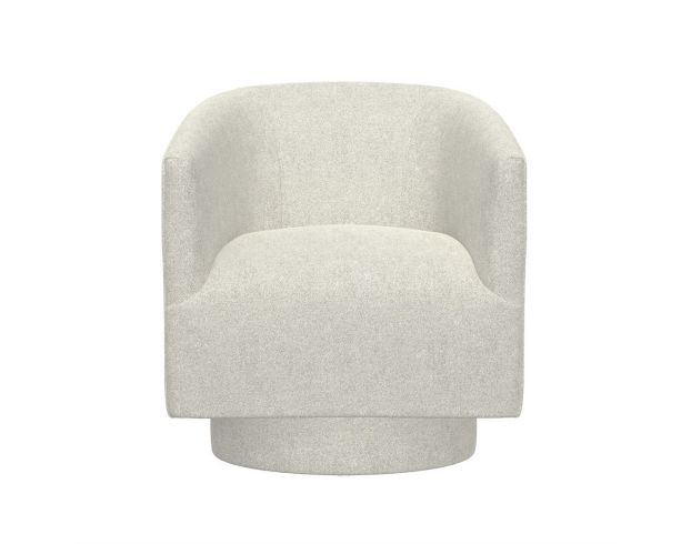 Emerald Home Furniture Brylee White Swivel Chair large image number 1