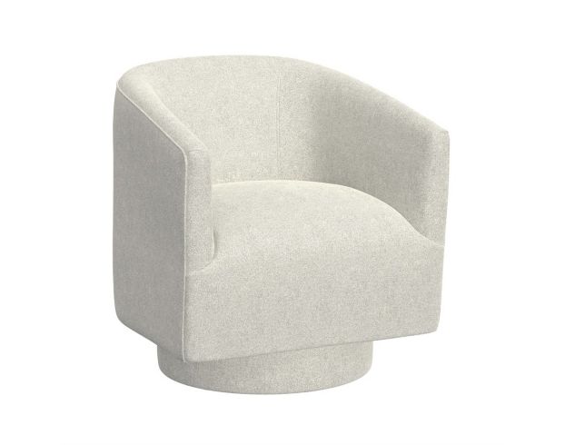 Emerald Home Furniture Brylee White Swivel Chair large image number 2