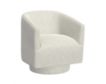 Emerald Home Furniture Brylee White Swivel Chair small image number 2