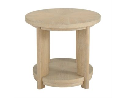 Emerald Home Furniture Pacific Grove Sand Dune Round Accent Table