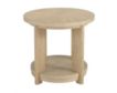 Emerald Home Furniture Pacific Grove Sand Dune Round Accent Table small image number 1