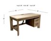 Emerald Home Furniture PACIFIC GROVE DESK small image number 3