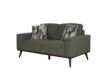 Emerald Home Furniture Heath Olive Green Loveseat small image number 2