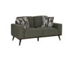 Emerald Home Furniture Heath Olive Green Loveseat small image number 5