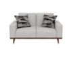 Emerald Home Furniture Heath White Loveseat small image number 1