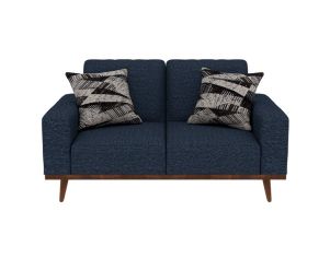 Emerald Home Furniture Heath Navy Blue Loveseat