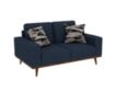 Emerald Home Furniture Heath Navy Blue Loveseat small image number 2