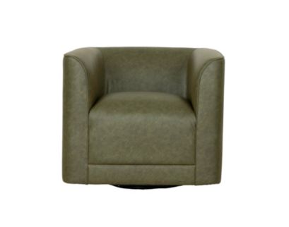 Emerald Home Furniture Whirlaway Olive Green Swivel Chair