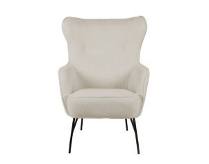 Emerald Home Furniture Franky Cream Accent Chair