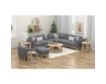 Emerald Home Furniture Maeve Thundercloud 4-Piece Sectional with Console small image number 7