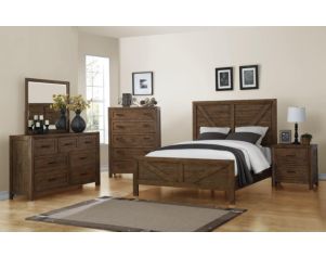 Emerald Home Furniture Pine Valley 4-Piece Queen Bedroom Set