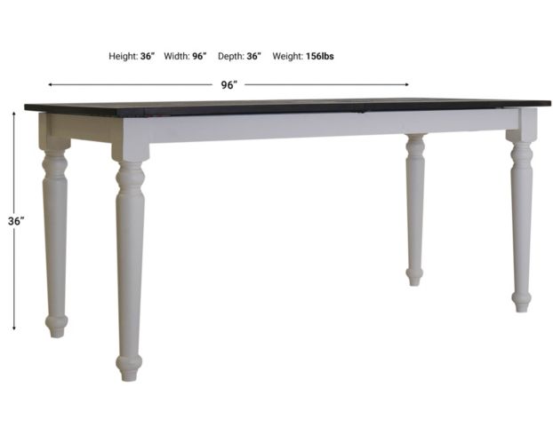 Emerald Home Furniture Mountain Retreat Counter Table large image number 2