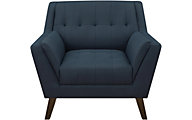 Emerald Home Furniture Binetti Navy Chair