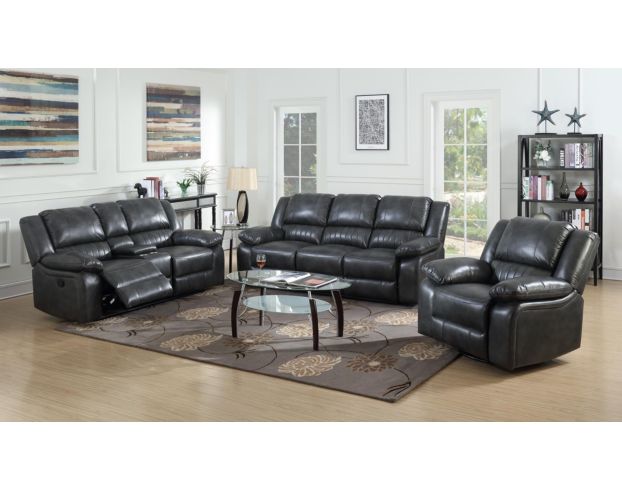 Emerald Home Furniture Navaro Reclining Loveseat with Console large image number 2