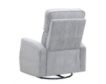 Emerald Home Furniture Tabor Gray Swivel Glider Recliner small image number 4