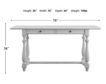 Emerald Home Furniture New Haven Counter Table small image number 6