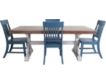 Emerald Home Furniture Hadley 5-Piece Blue Dining Set small image number 1