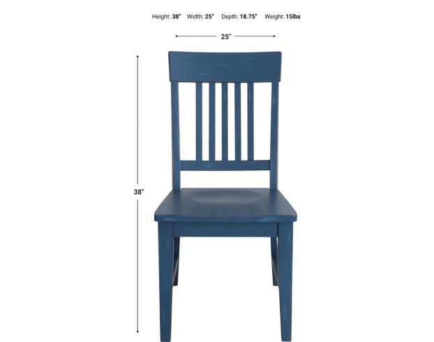 Emerald Home Furniture Hadley 5-Piece Blue Dining Set large image number 7