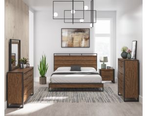 Emerald Home Furniture Hendrick 4-Piece Queen Bedroom Set