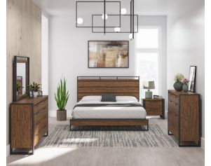 Emerald Home Furniture Hendrick 4-Piece King Bedroom Set