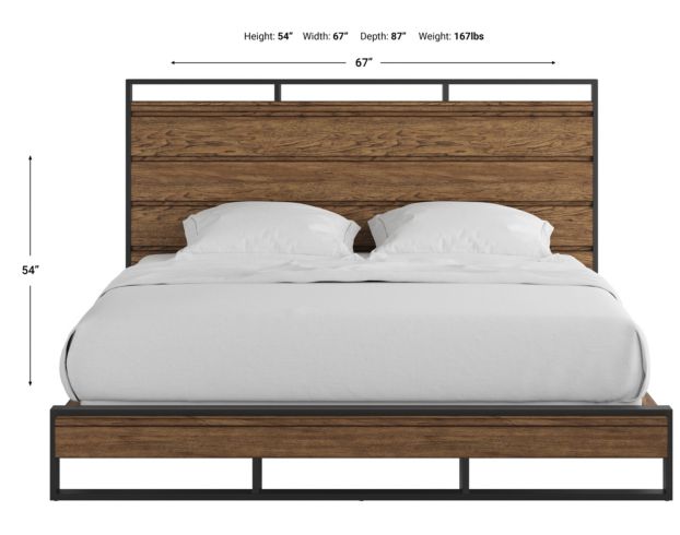 Emerald Home Furniture Hendrick 4-Piece King Bedroom Set large image number 7