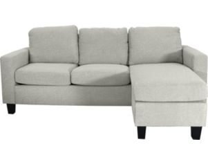 Emerald Home Furniture Dawson Chaise Sofa with Drop-Down Table
