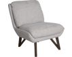 Emerald Home Furniture Emerson White Armless Chair small image number 2
