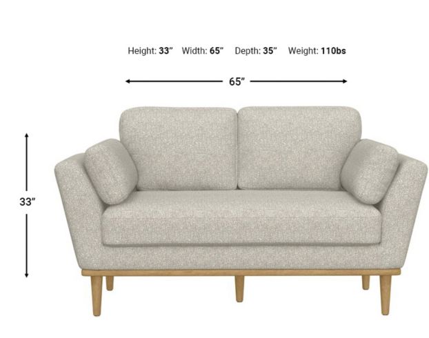 Emerald Home Furniture Reverie Loveseat large image number 6