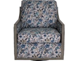 Emerald Home Furniture Cecily Floral Swivel Chair