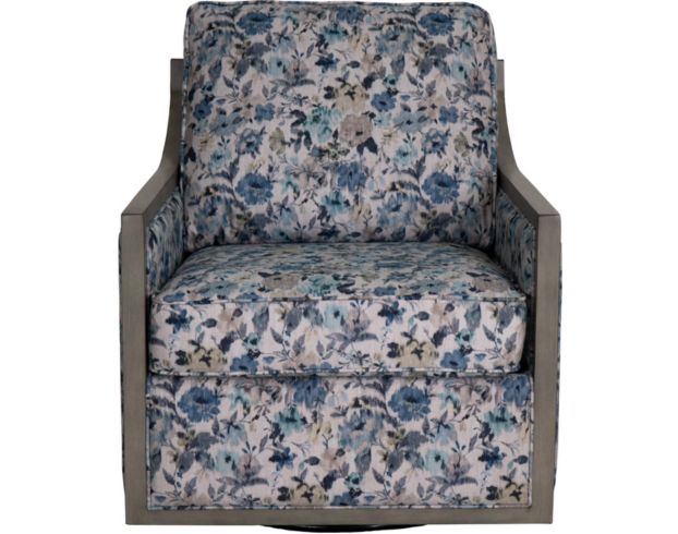 Emerald Home Furniture Cecily Floral Swivel Chair large image number 1