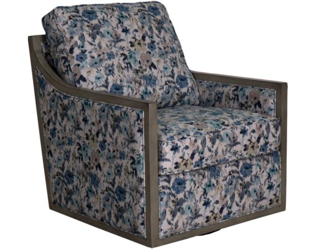 Emerald Home Furniture Cecily Floral Swivel Chair large image number 2