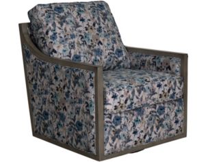 Emerald Home Furniture Cecily Floral Swivel Chair