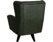 England Harlow Green 100% Leather Swivel Accent Chair small image number 4