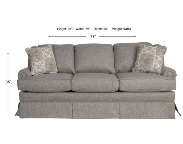 England Rochelle Gray Sofa large image number 7