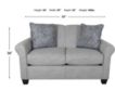 England Angie Loveseat small image number 3