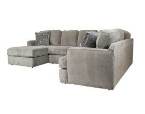 England Rouse Gray 3-Piece Sectional with Left Chaise