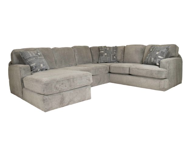 England Rouse Gray 3-Piece Sectional with Left Chaise large image number 8