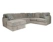 England Rouse Gray 3-Piece Sectional with Left Chaise small image number 8
