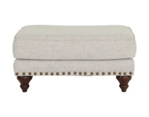 England Rosalie Hadley Linen Ottoman