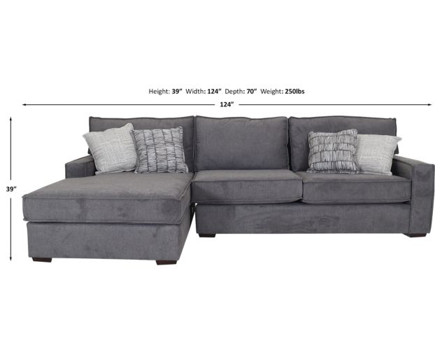 England sectional with deals chaise