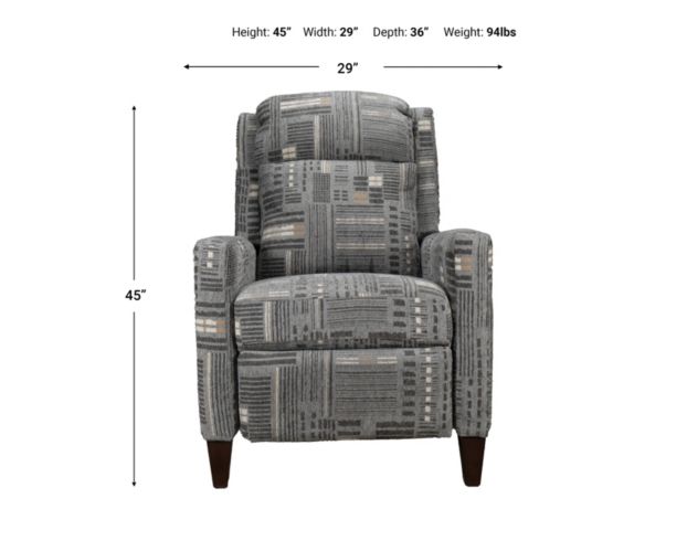 England Inc Theo Gray Pushback Recliner large image number 10