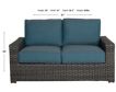 Erwin And Sons Santa Cruz Outdoor Loveseat small image number 8