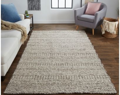 Feizy Rugs Berkeley Oatmeal 8 X 11 Rug