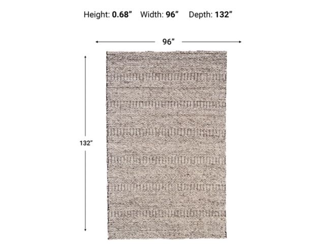 Feizy Rugs Berkeley Oatmeal 8 X 11 Rug large image number 4