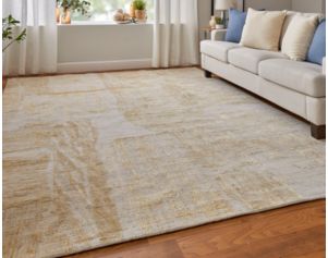 Feizy Rugs Eastfield Gold and Ivory 8 X 10 Rug