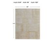 Feizy Rugs Eastfield Gold and Ivory 8 X 10 Rug small image number 4